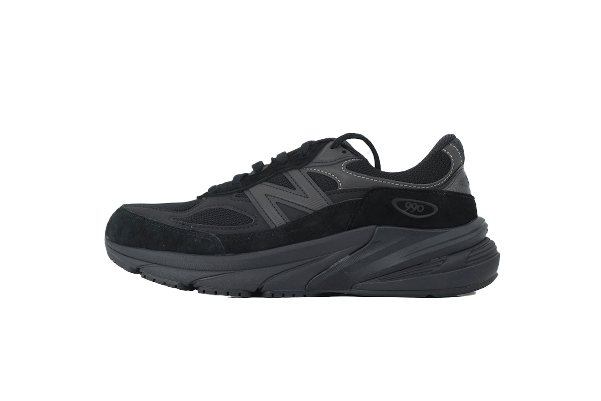 New Balance 990v6 Made in USA 'Triple Black' sneaker product image 1 | Foot Spikes