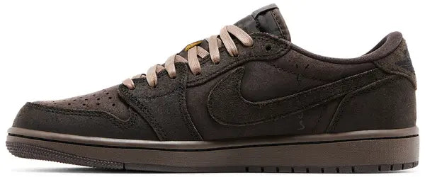 Travis Scott x Air Jordan 1 Retro Low OG SP 'Velvet Brown' sneaker product image 1 | Foot Spikes