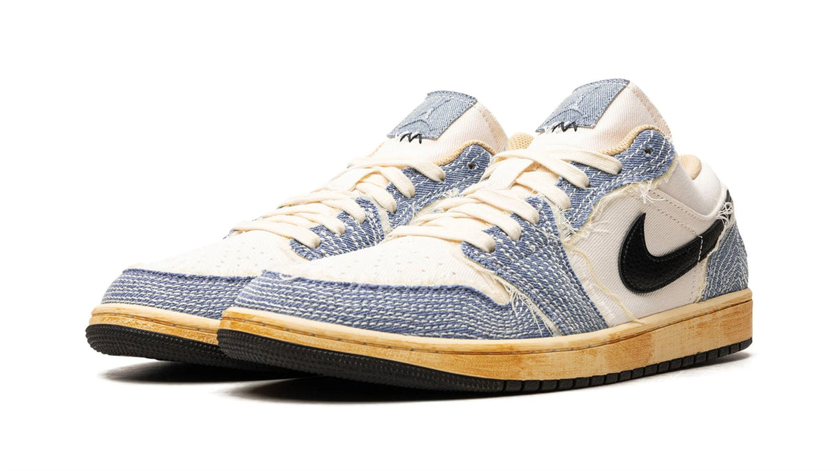 Air Jordan 1 Low SE "Sashiko Denim" sneaker product image 2 | Foot Spikes