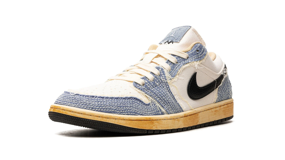 Air Jordan 1 Low SE "Sashiko Denim" sneaker product image 3 | Foot Spikes
