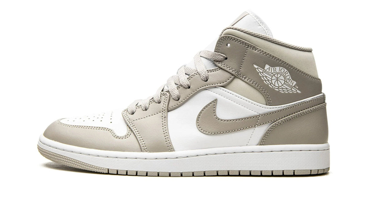 Air Jordan 1 Mid "Linen / College Grey" sneaker product image 1 | Foot Spikes