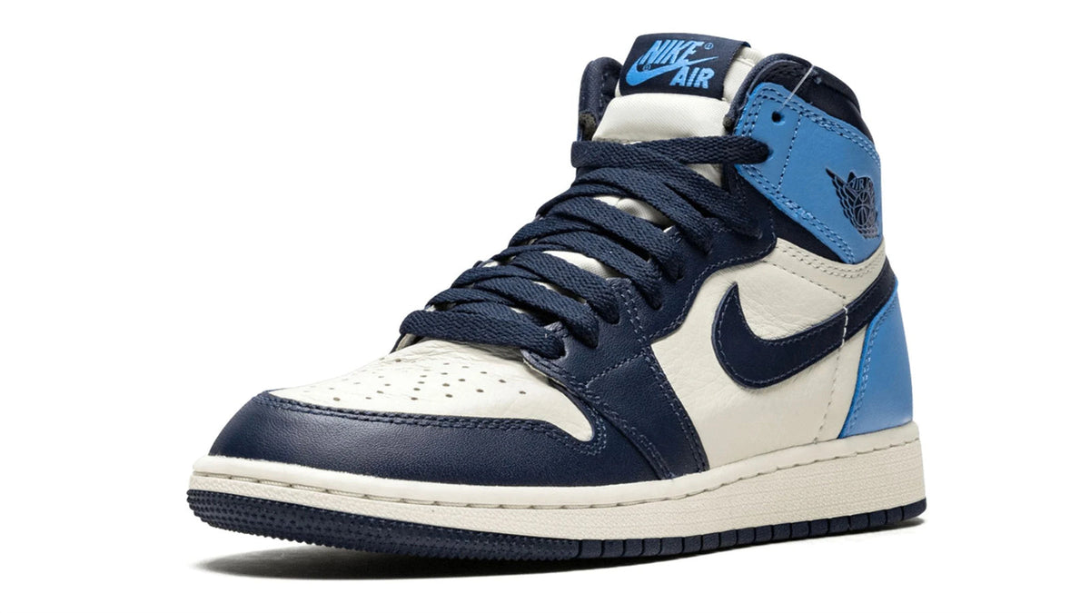 Air Jordan 1 Retro High OG GS "Obsidian/University Blue" sneaker product image 3 | Foot Spikes
