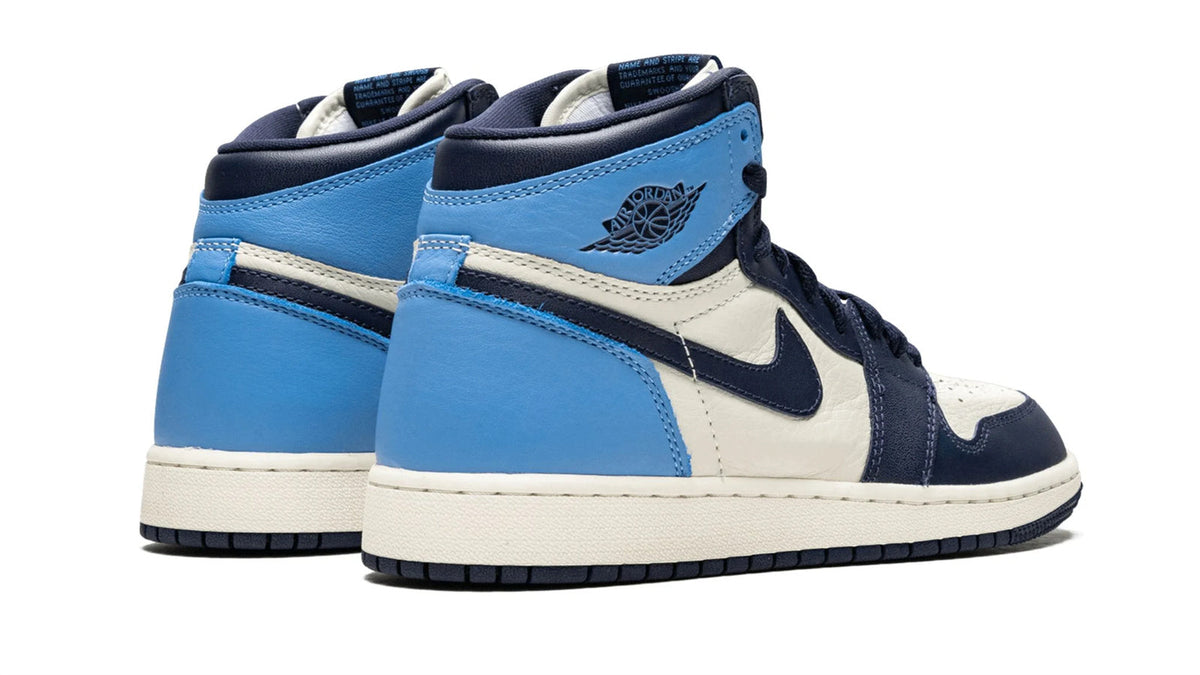 Air Jordan 1 Retro High OG GS "Obsidian/University Blue" sneaker product image 4 | Foot Spikes