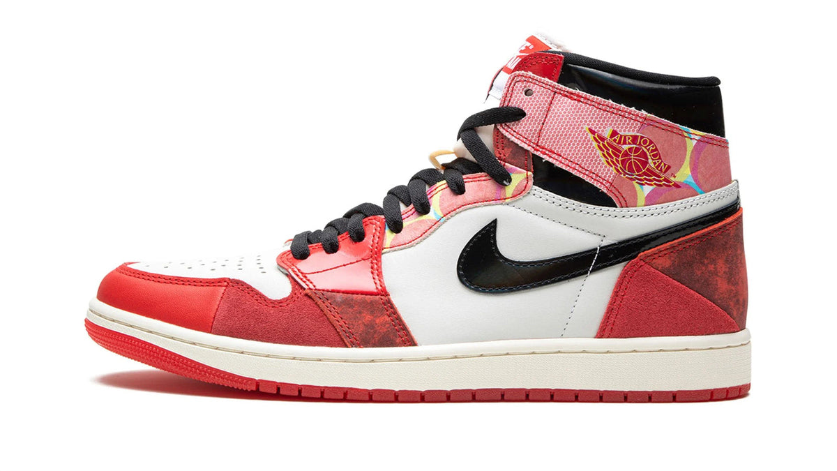 Air Jordan 1 High OG "Spider-Man Across the Spider-Verse" sneaker product image 1 | Foot Spikes
