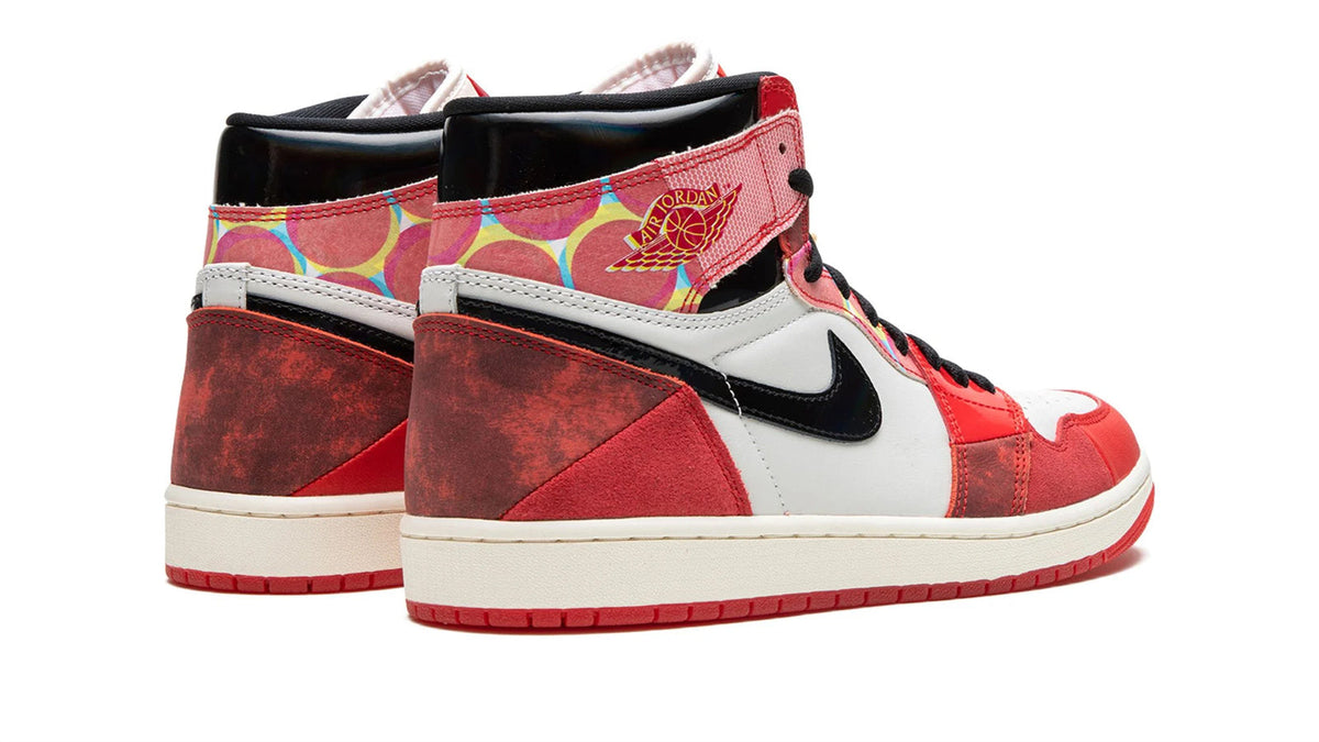 Air Jordan 1 High OG "Spider-Man Across the Spider-Verse" sneaker product image 4 | Foot Spikes