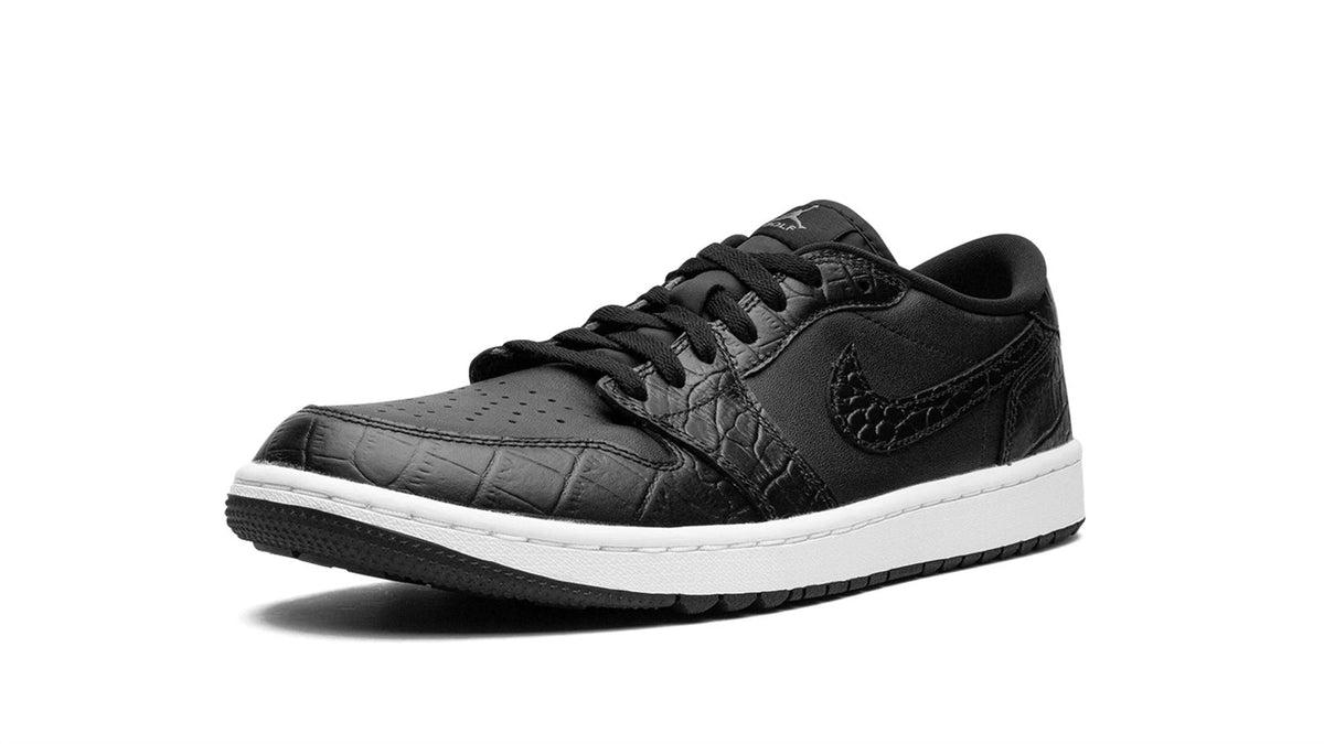 Air Jordan 1 Golf Low "Black Croc" sneaker product image 3 | Foot Spikes