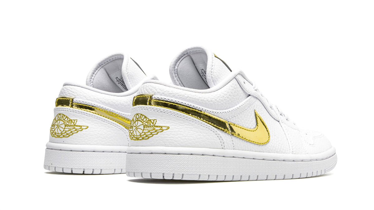 AIR JORDAN 1 LO SE WMNS "White Metallic Gold" sneaker product image 4 | Foot Spikes