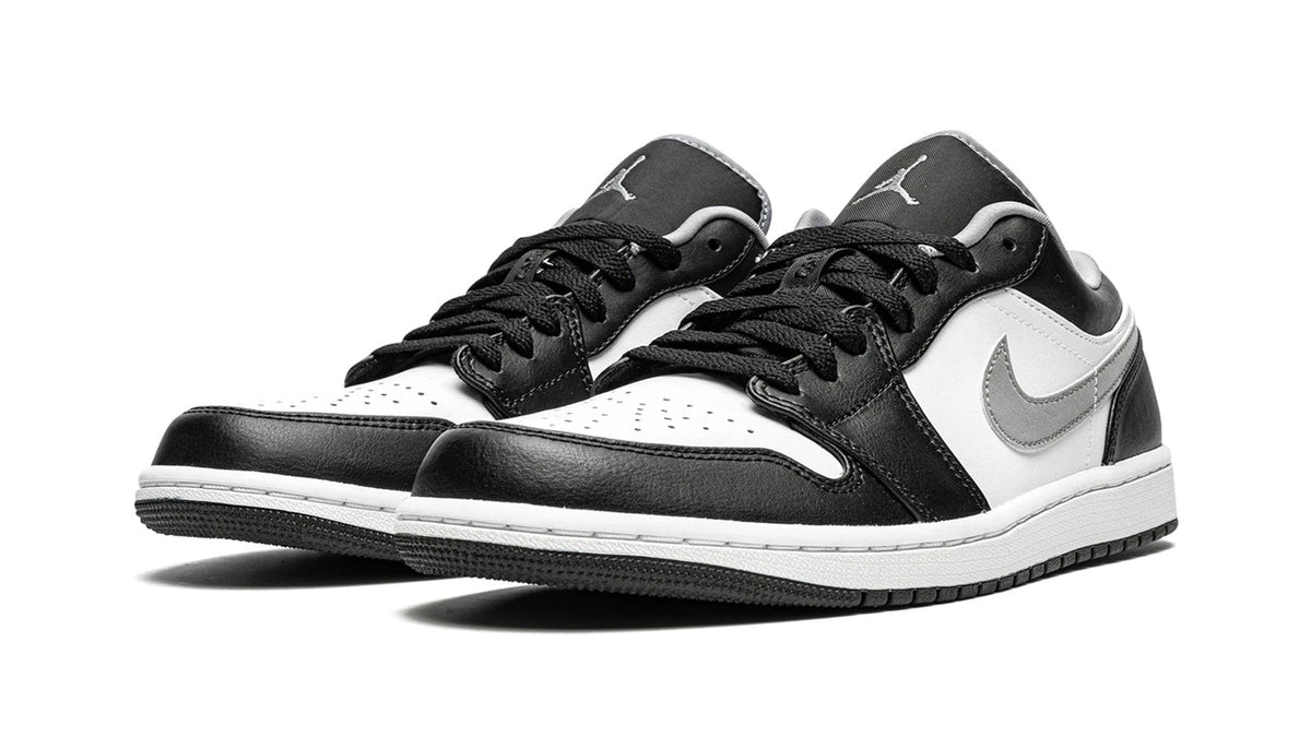 Air Jordan 1 Low "Black / Particle Grey" sneaker product image 2 | Foot Spikes