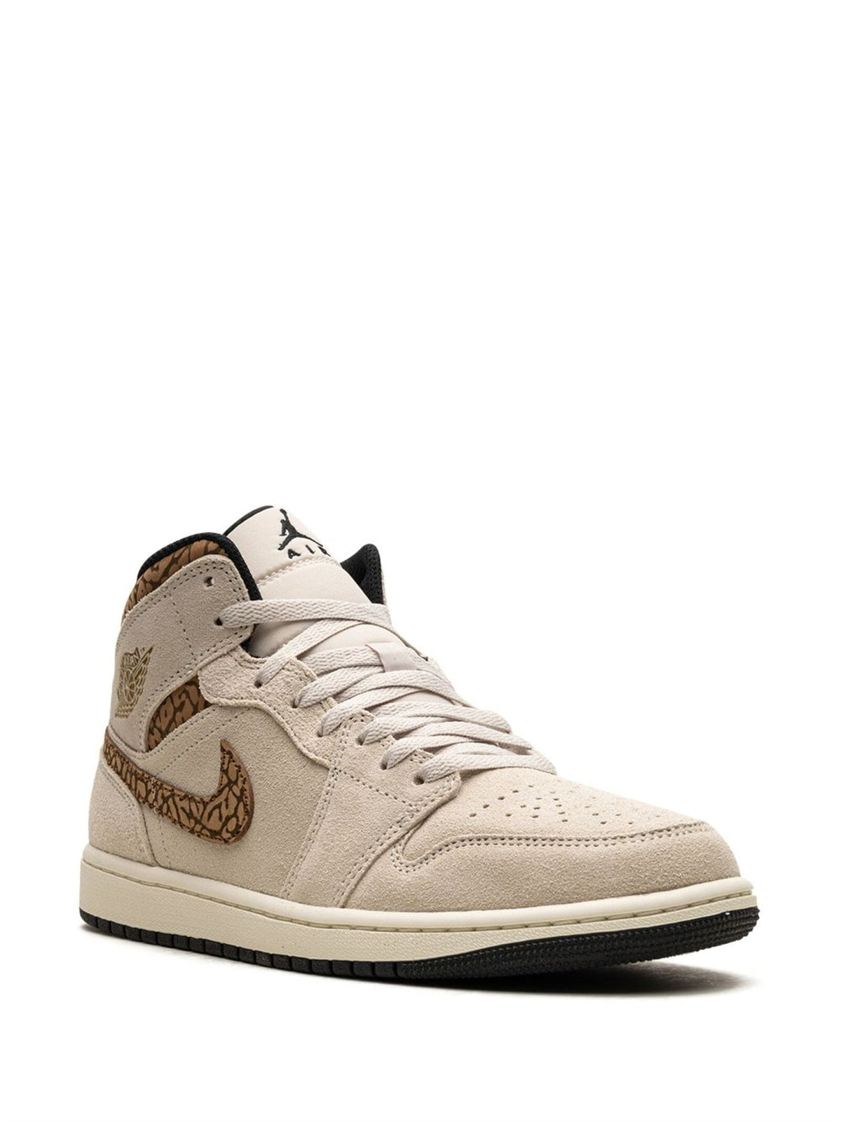 Air Jordan 1 Mid "Brown Elephant" sneaker product image 2 | Foot Spikes