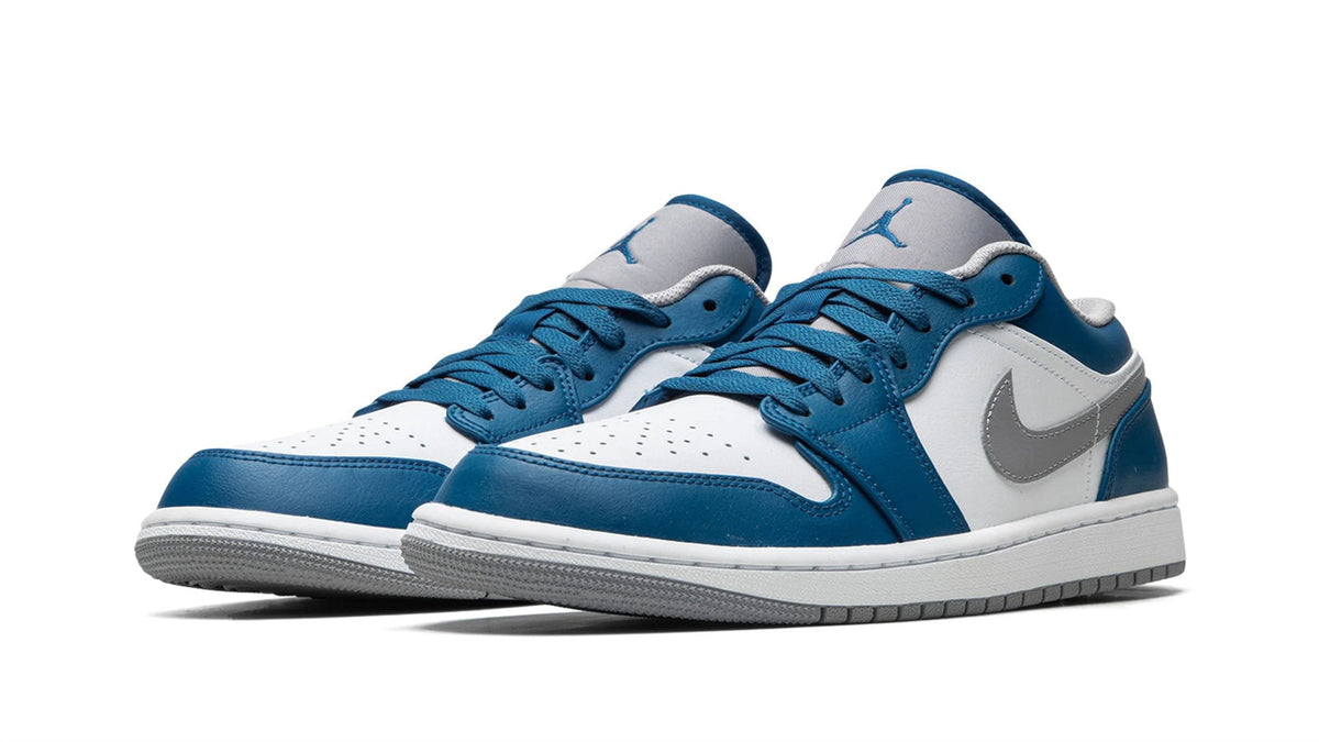 Air Jordan 1 Low "True Blue" sneaker product image 2 | Foot Spikes