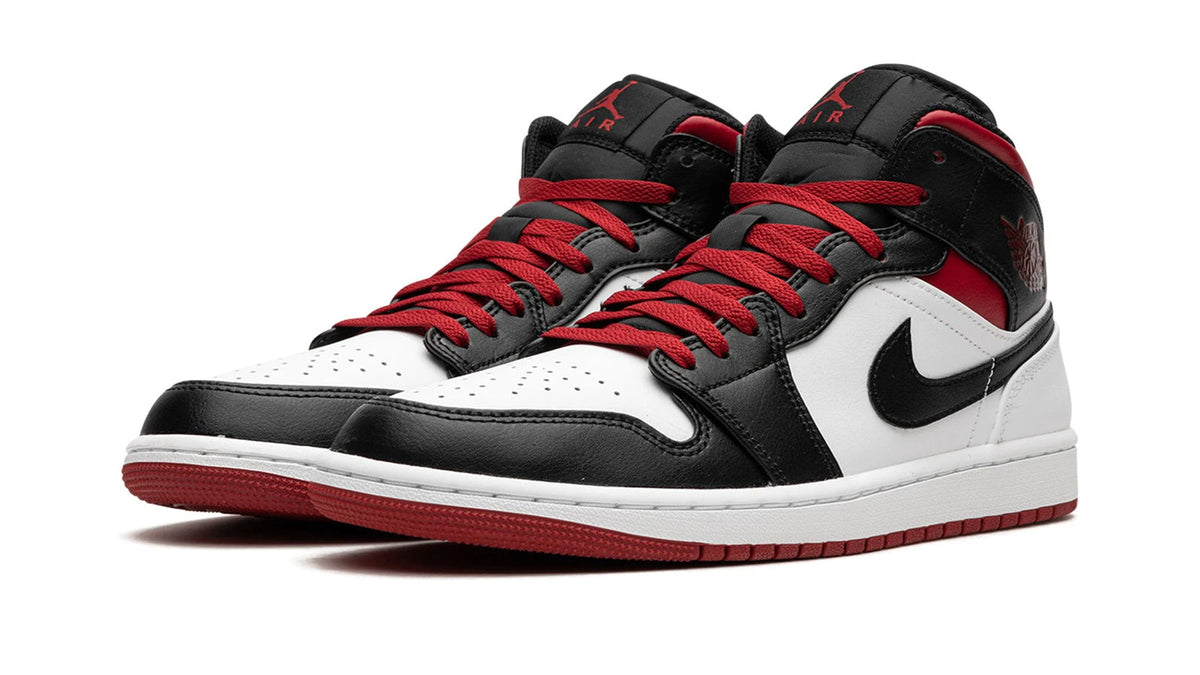 Air Jordan 1 Mid "Gym Red Black Toe" sneaker product image 2 | Foot Spikes