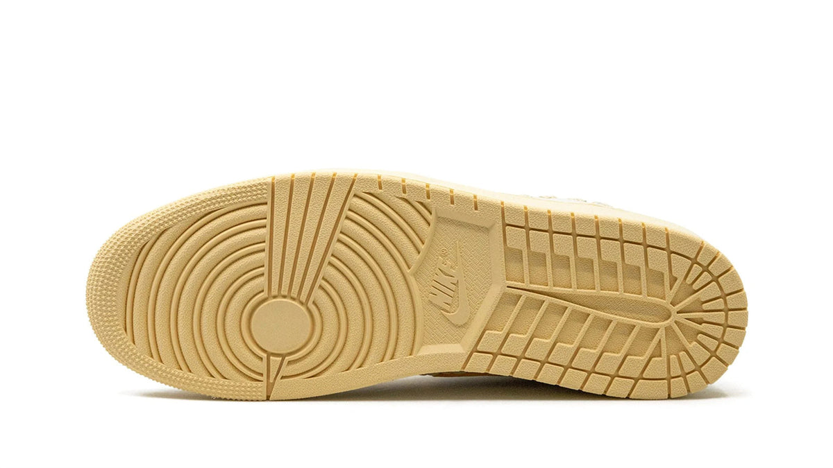 Air Jordan 1 High OG "Union x Bephie's Beauty Supply - Woven Sail" sneaker product image 5 | Foot Spikes