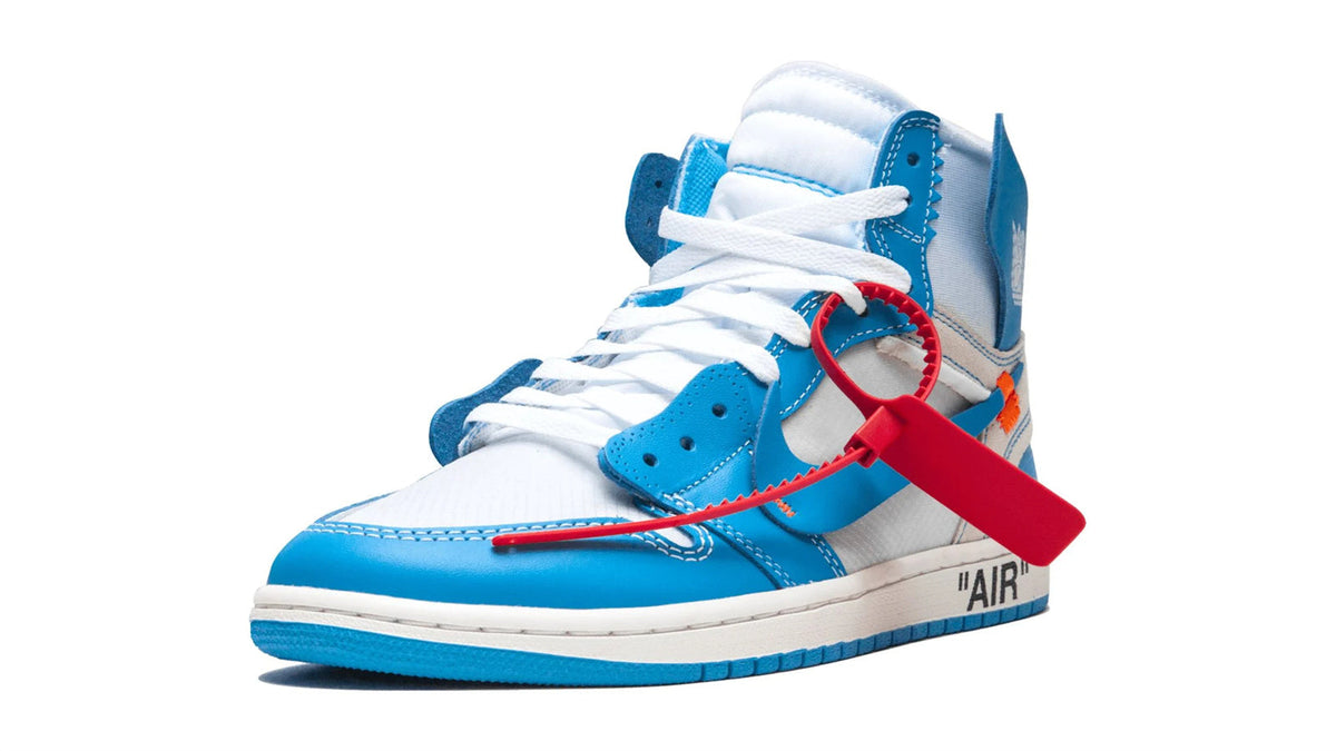 Air Jordan 1 Retro High "Off-White - UNC" sneaker product image 3 | Foot Spikes