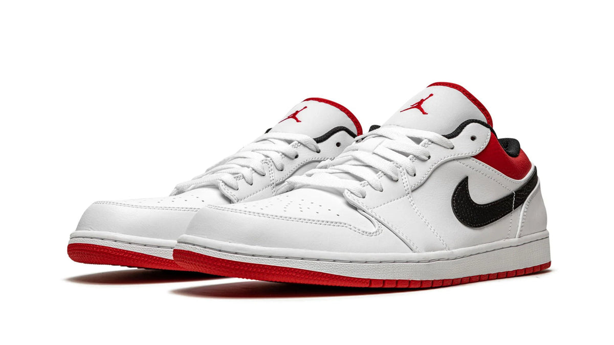 Air Jordan 1 Low "White University Red" sneaker product image 2 | Foot Spikes
