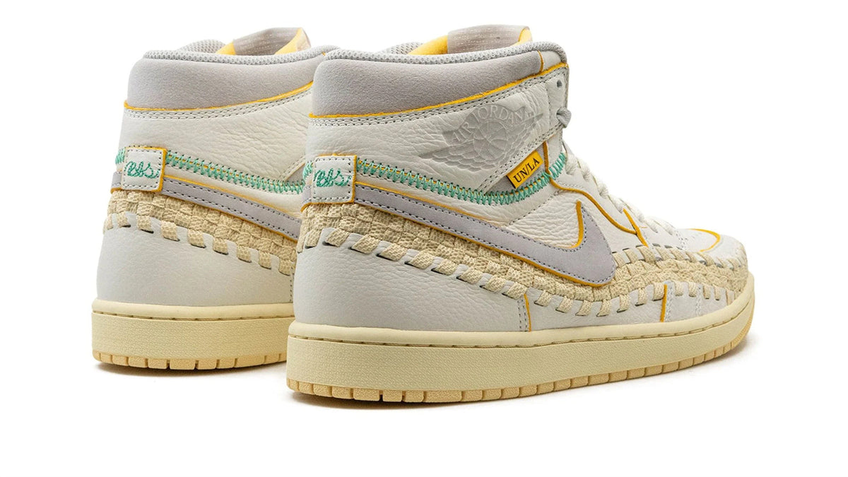 Air Jordan 1 High OG "Union x Bephie's Beauty Supply - Woven Sail" sneaker product image 4 | Foot Spikes