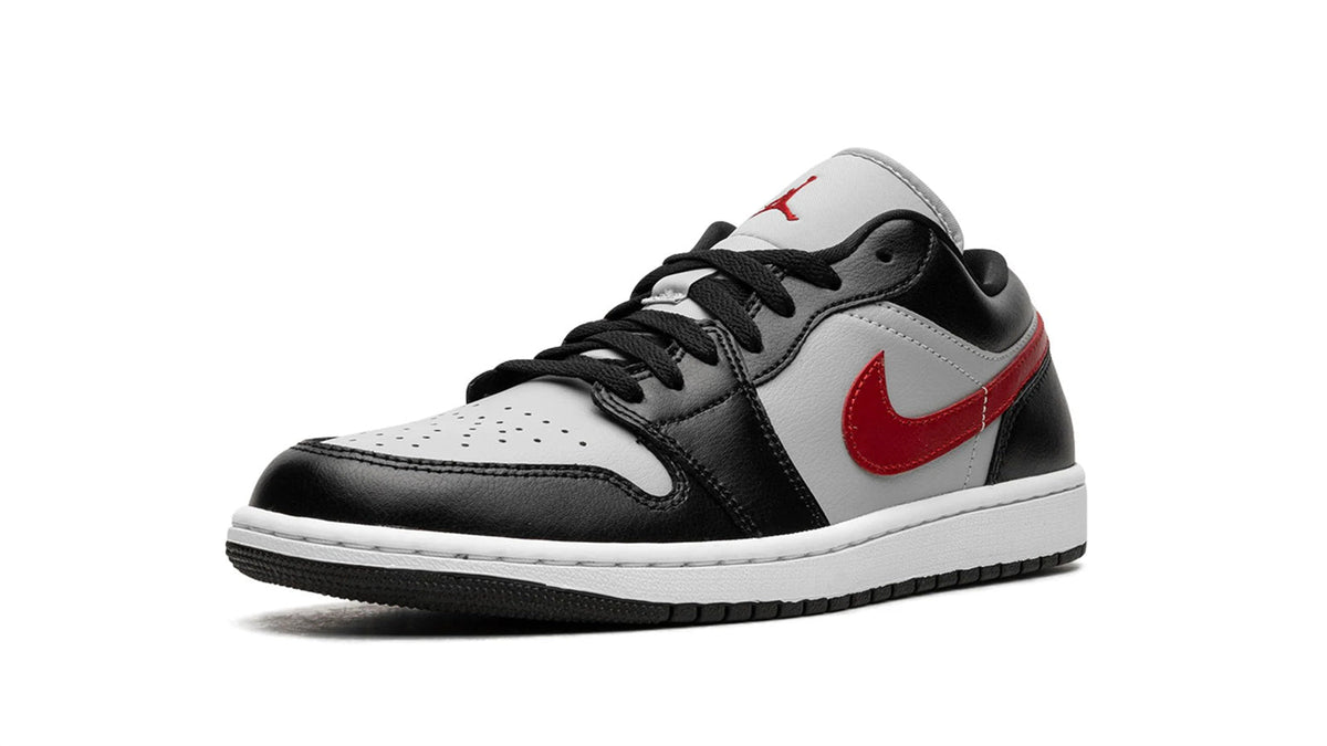 Air Jordan 1 Low WMNS "Black / Grey / Red" sneaker product image 3 | Foot Spikes