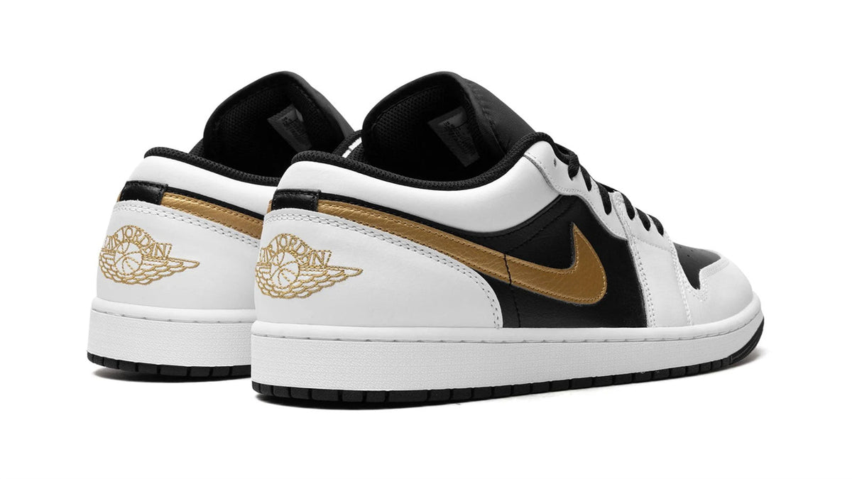 Air Jordan 1 Low "Gold Swoosh" sneaker product image 4 | Foot Spikes