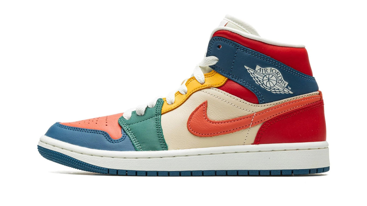 AIR JORDAN 1 MID SE WMNS "Multi-Color" sneaker product image 1 | Foot Spikes