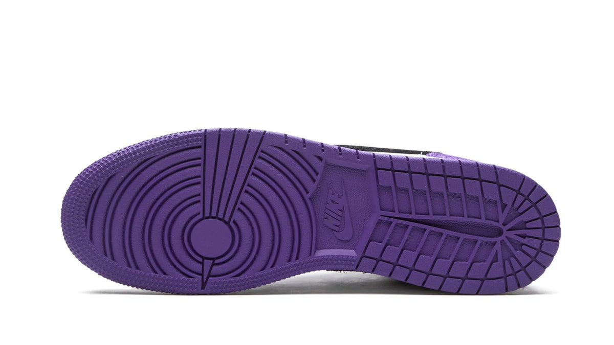 Air Jordan 1 Mid SE "Court Purple Suede" sneaker product image 5 | Foot Spikes