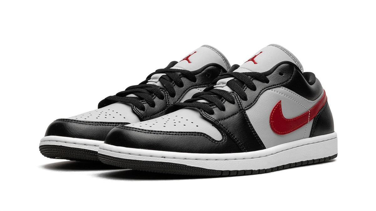 Air Jordan 1 Low WMNS "Black / Grey / Red" sneaker product image 2 | Foot Spikes