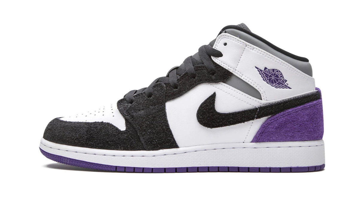 Air Jordan 1 Mid SE "Court Purple Suede" sneaker product image 1 | Foot Spikes