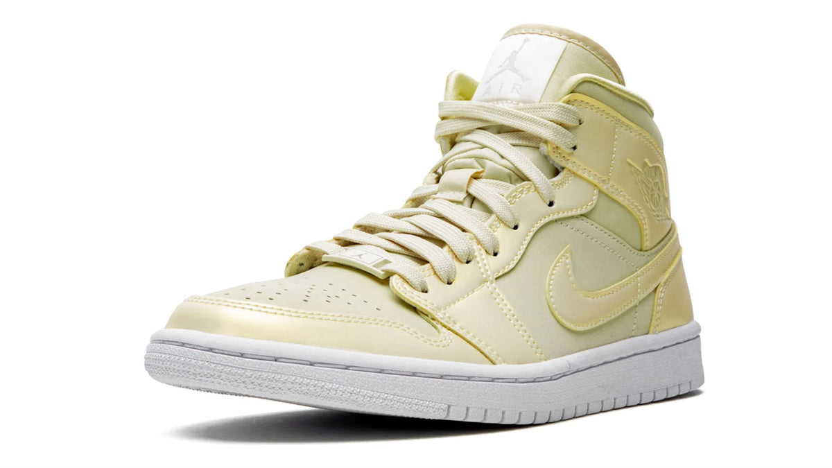 AIR JORDAN 1 MID SE WMNS "Lemon Yellow" sneaker product image 3 | Foot Spikes