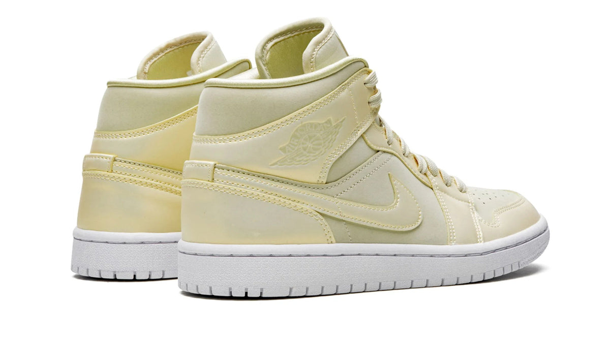 AIR JORDAN 1 MID SE WMNS "Lemon Yellow" sneaker product image 4 | Foot Spikes