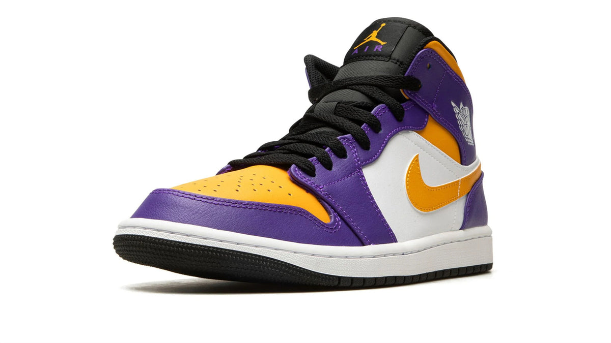 Air Jordan 1 Hi Flyease "LAKERS" sneaker product image 3 | Foot Spikes