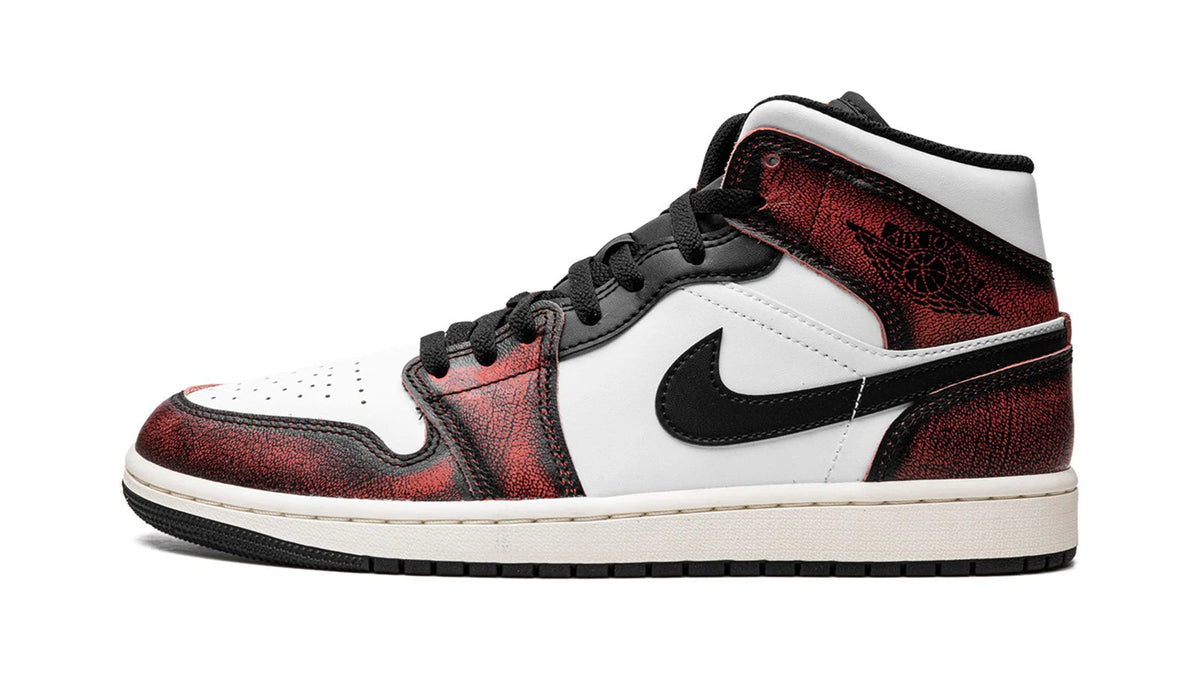 Air Jordan 1 Mid SE "Wear-Away - Infrared" sneaker product image 1 | Foot Spikes