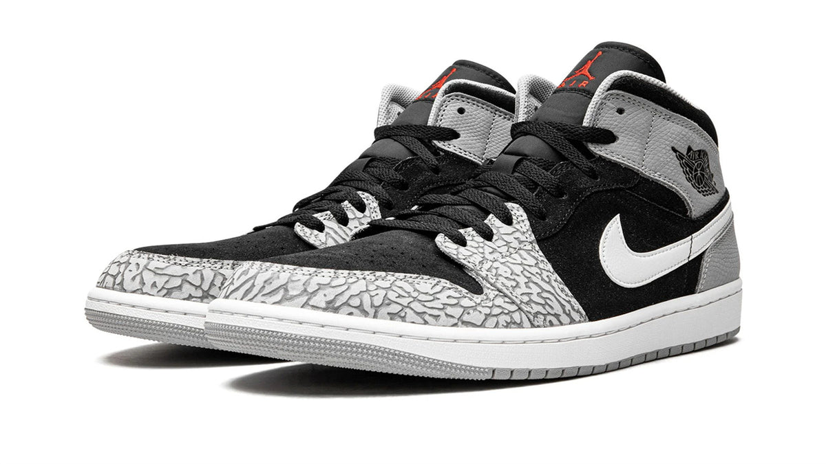 Jordan 1 Mid SE "Elephant Print" sneaker product image 2 | Foot Spikes