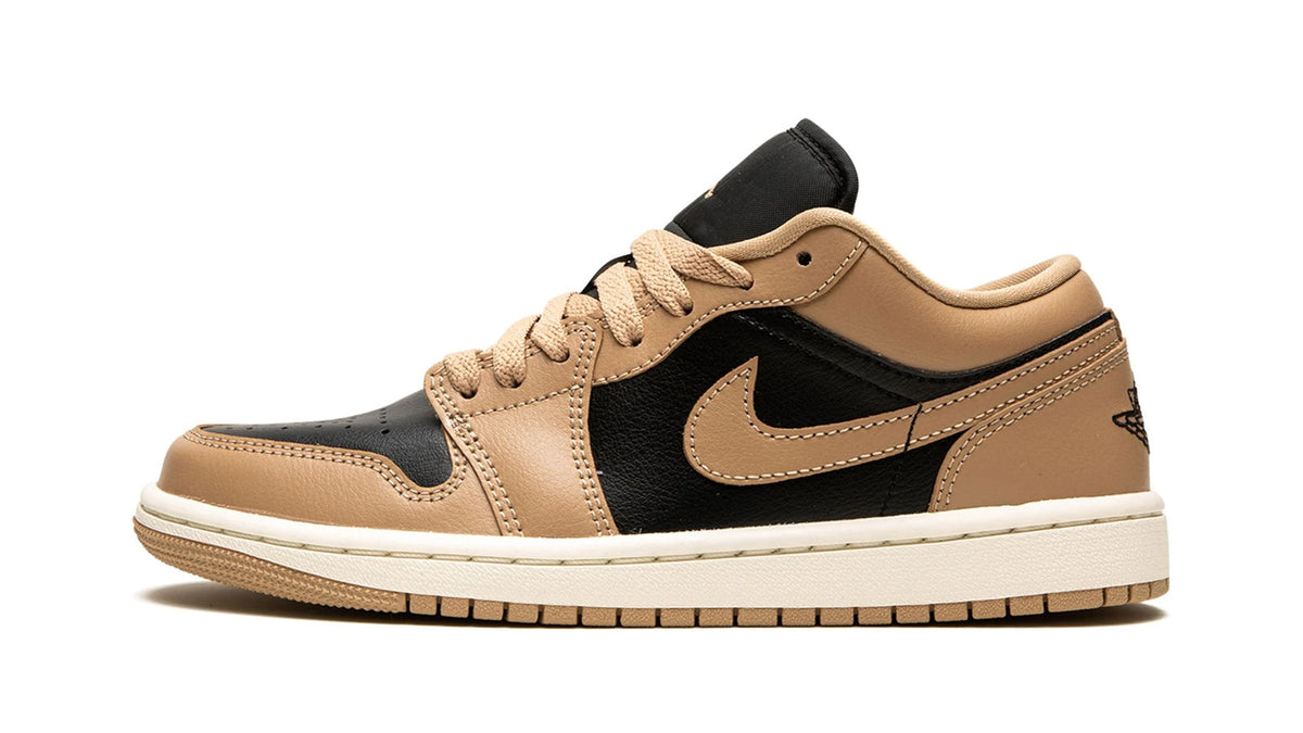Air Jordan 1 Low WMNS "Desert / Black" sneaker product image 1 | Foot Spikes