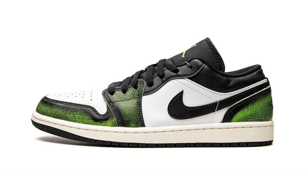 Air Jordan 1 Low SE "Wear Away - Electric Green" sneaker product image 1 | Foot Spikes