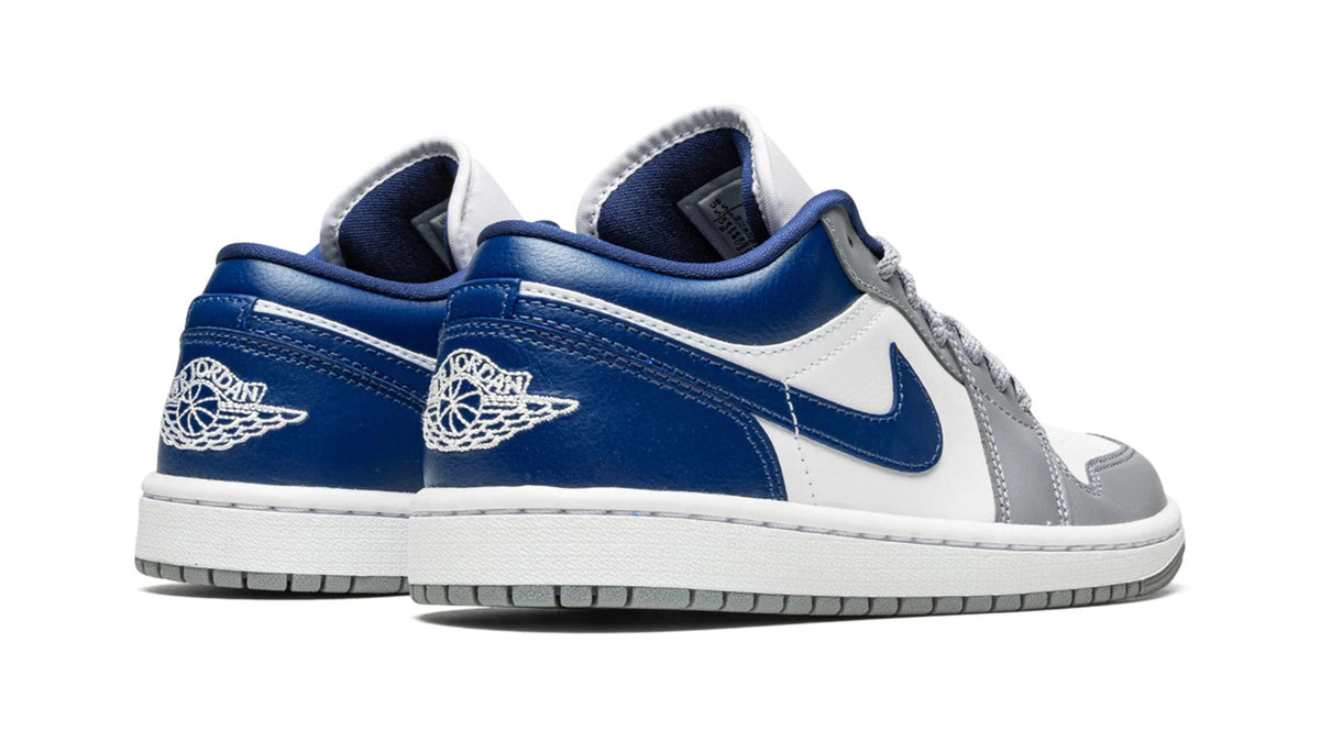 Air Jordan 1 Low WMNS "Stealth / French Blue" sneaker product image 4 | Foot Spikes