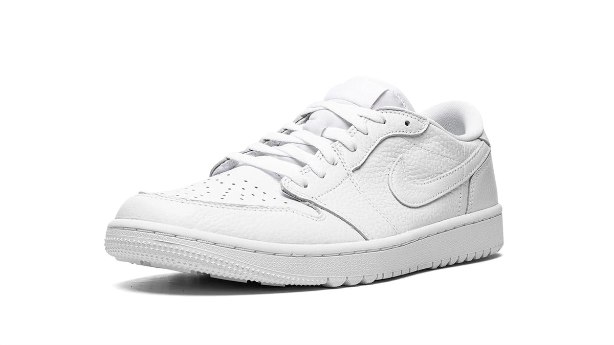 Air Jordan 1 Low Golf "Triple White" sneaker product image 3 | Foot Spikes