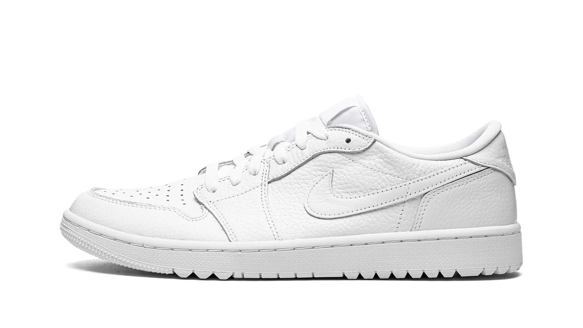 Air Jordan 1 Low Golf "Triple White" sneaker product image 1 | Foot Spikes
