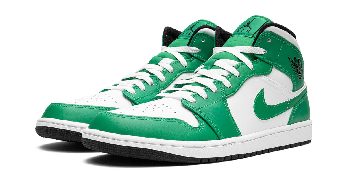 Air Jordan 1 MID "Lucky Green" sneaker product image 2 | Foot Spikes
