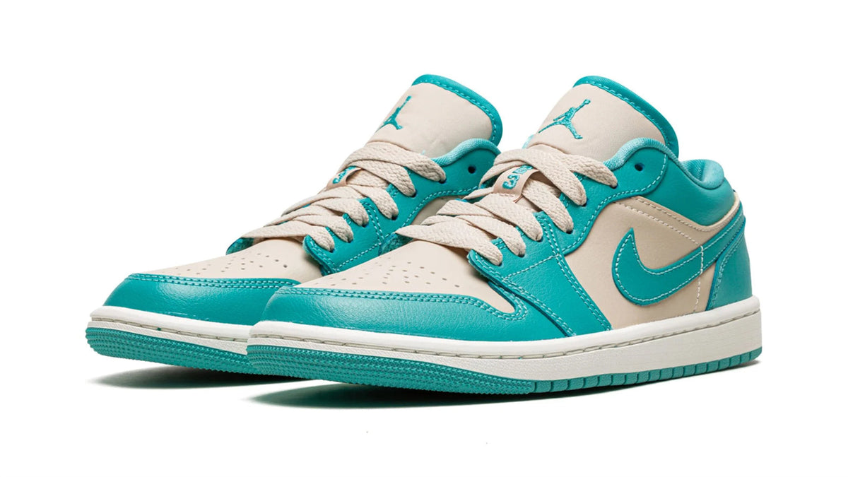 Air Jordan 1 Low WMNS "Tropical Teal" sneaker product image 2 | Foot Spikes