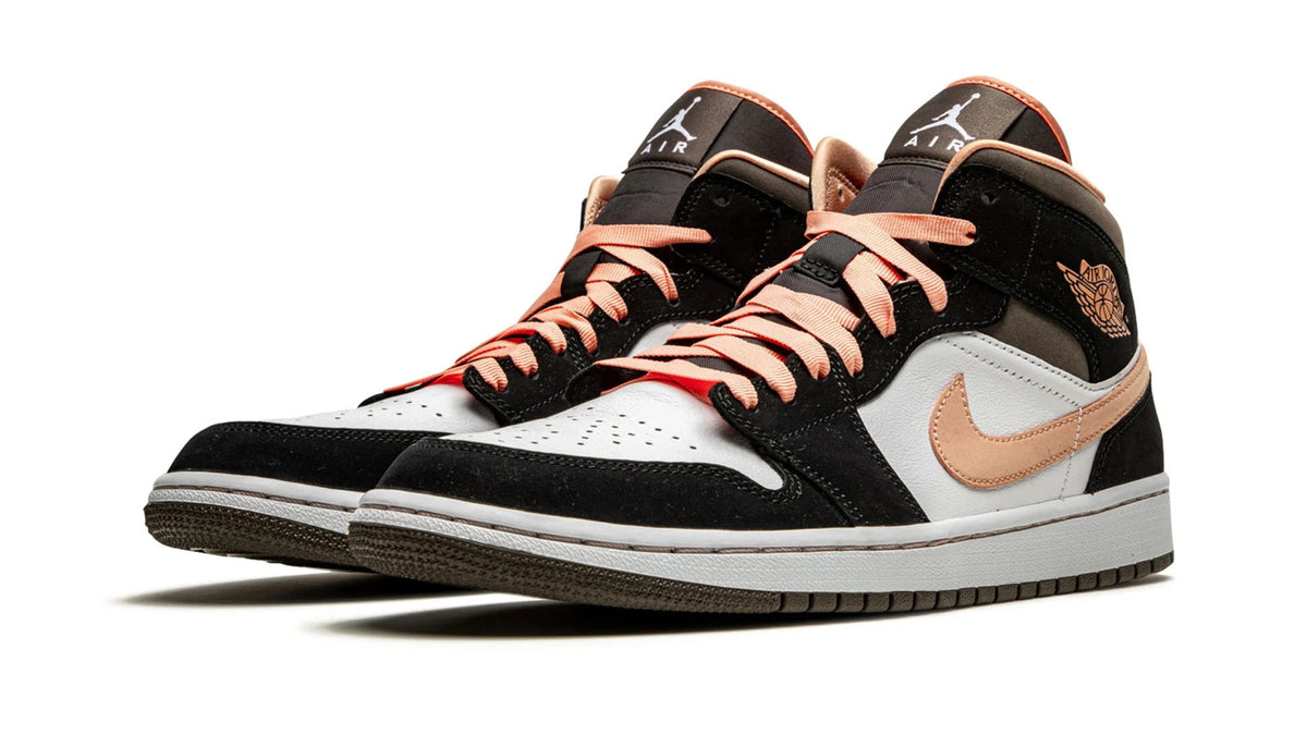 AIR JORDAN 1 MID SE WMNS "Peach Mocha" sneaker product image 2 | Foot Spikes