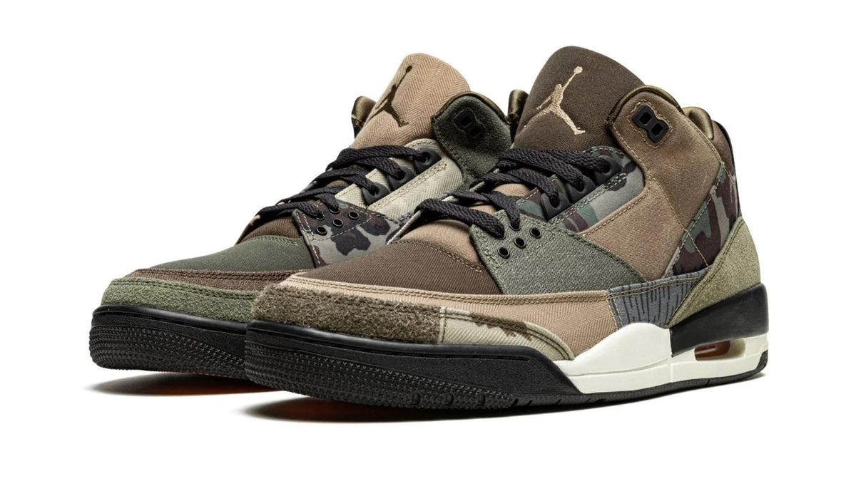 Air Jordan 3 "Patchwork Camo" sneaker product image 2 | Foot Spikes