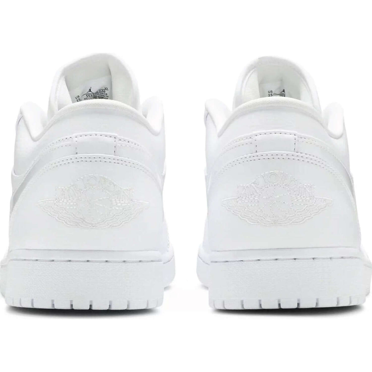 Air Jordan 1 Low 'Triple White' sneaker product image 5 | Foot Spikes