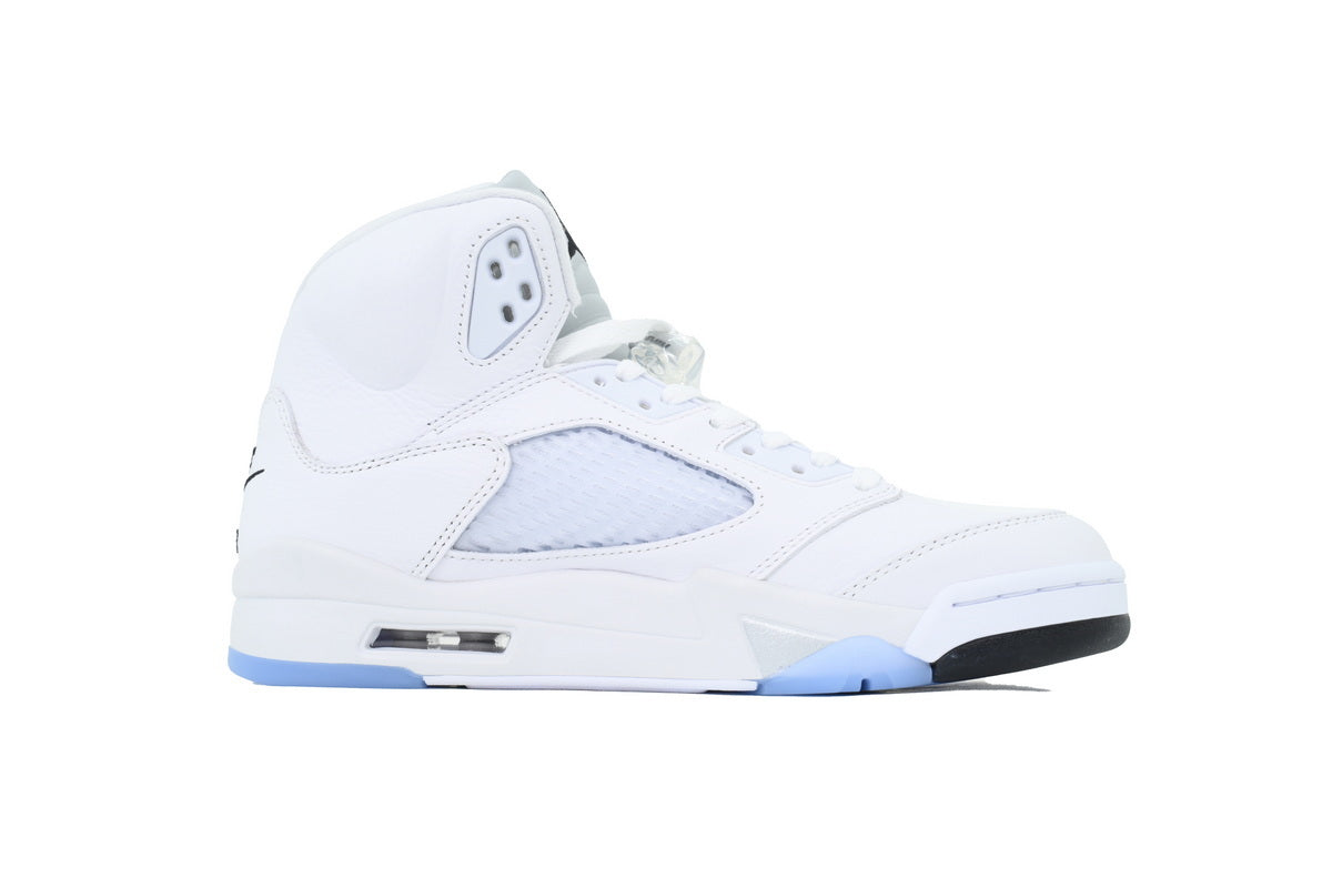 Air Jordan 5 Retro 'White Metallic' 2026 sneaker product image 2 | Foot Spikes