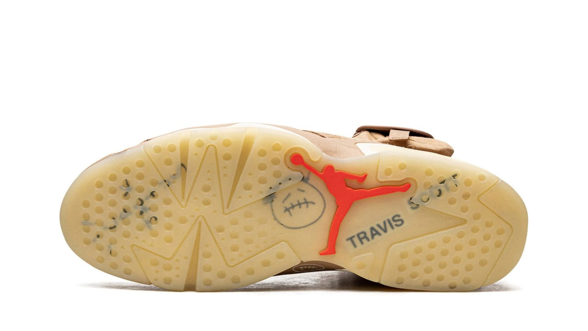 Air Jordan 6 Retro "Travis Scott - British Khaki" sneaker product image 5 | Foot Spikes