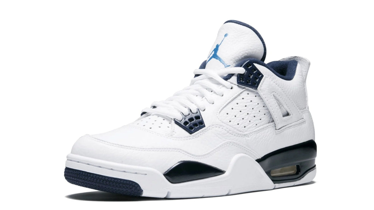 Air Jordan 4 Retro LS "Legend Blue" sneaker product image 3 | Foot Spikes