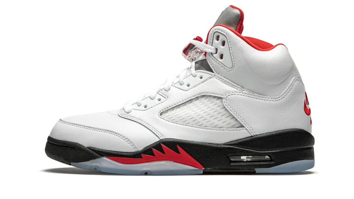 Air Jordan 5 Retro "Fire Red Silver Tongue 2020" sneaker product image 1 | Foot Spikes