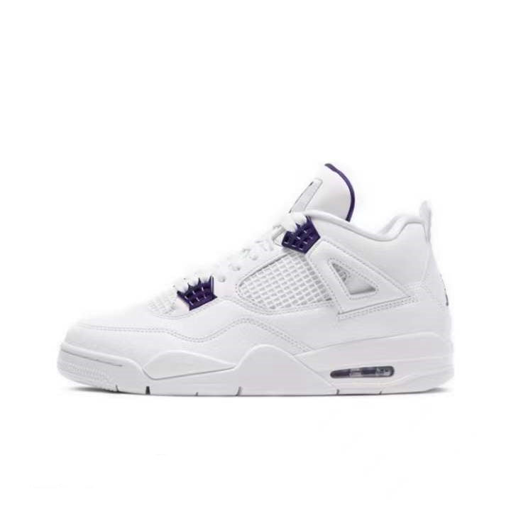 Air Jordan 4 Retro Metallic Purple sneaker product image 1 | Foot Spikes