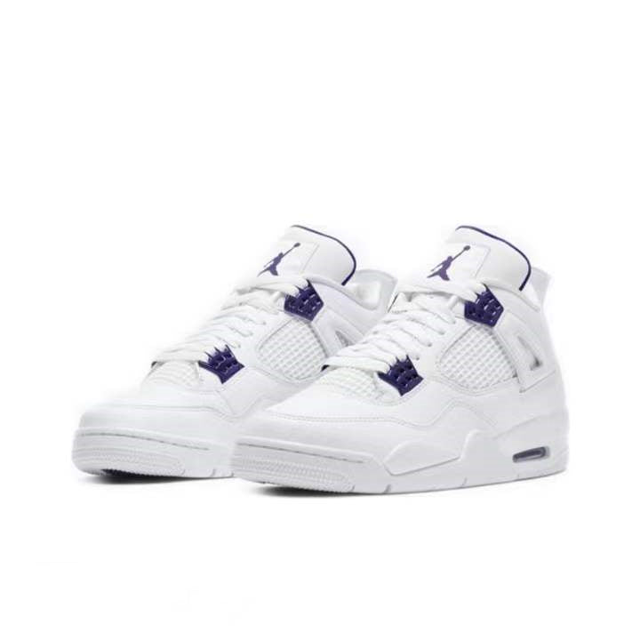 Air Jordan 4 Retro Metallic Purple sneaker product image 5 | Foot Spikes