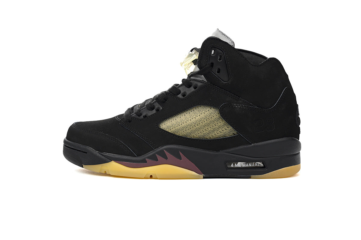 A Ma Maniére x Air Jordan 5 Retro 'Dusk' / Cardinal Red sneaker product image 1 | Foot Spikes