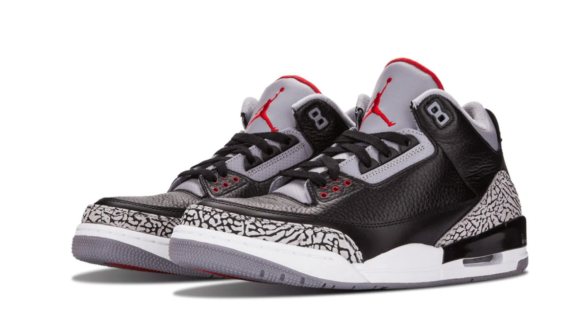 Air Jordan 3 Retro "Black Cement" sneaker product image 2 | Foot Spikes