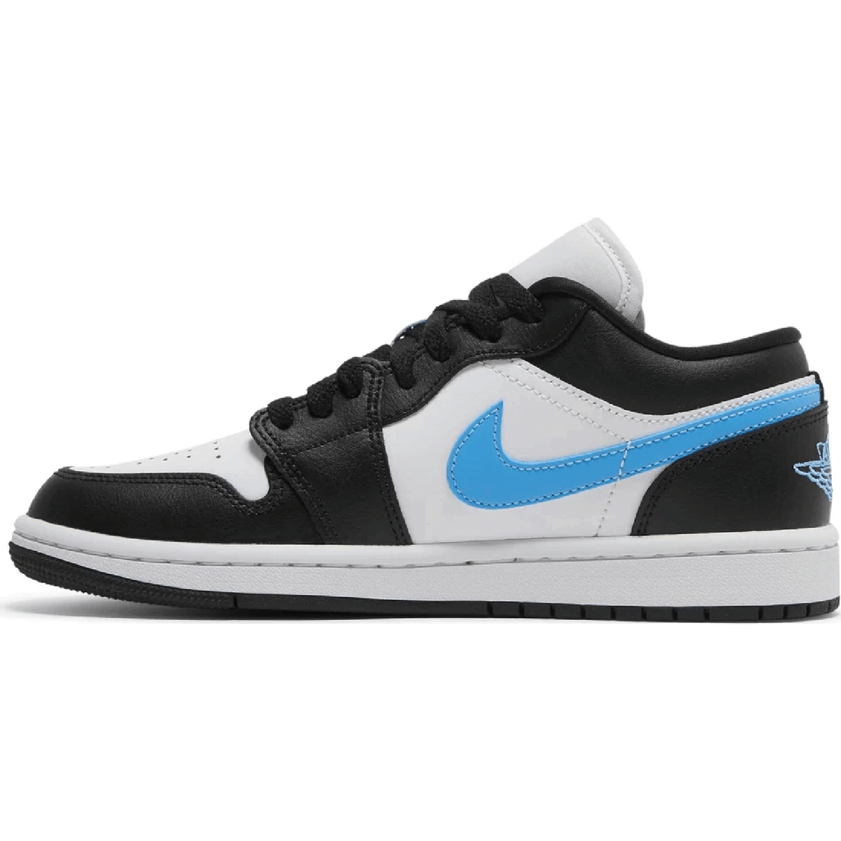 Air Jordan 1 Low 'Black University Blue' sneaker product image 1 | Foot Spikes