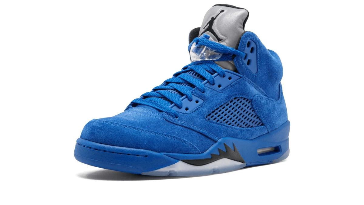 Air Jordan 5 Retro "Blue Suede" sneaker product image 3 | Foot Spikes